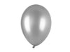 lot de 15 ballons latex métallisés argent 26cm