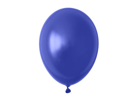 ballon latex opaque bleu 29x40cm
