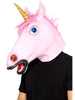 Masque licorne rosa adulte