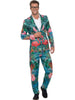Costume Hawaï avec flamant rose