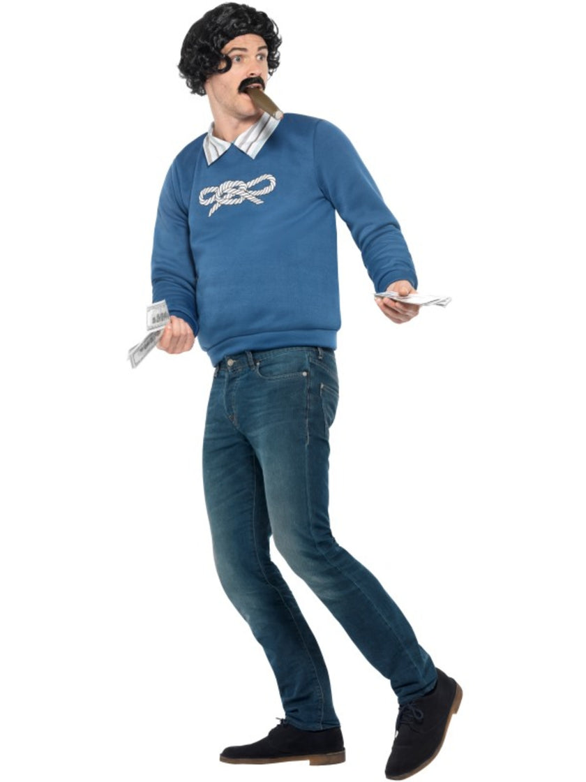 Déguisement trafiquant de drogue colombien adulte