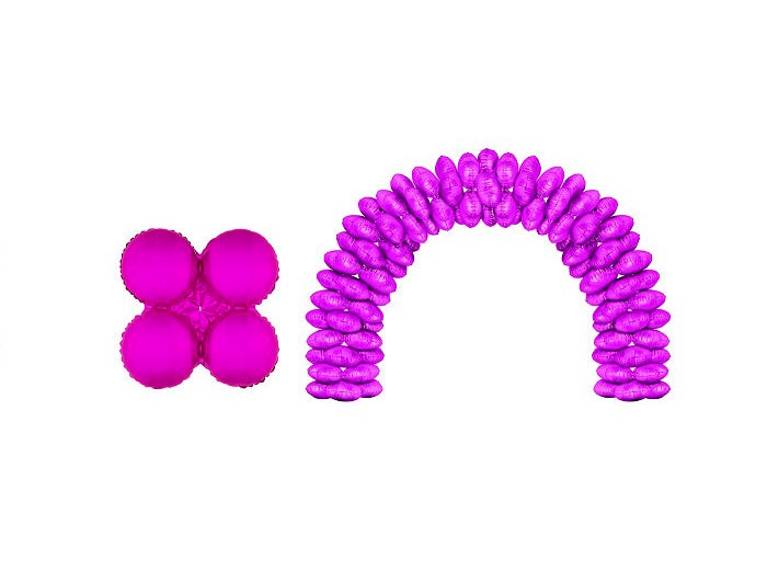 lot de 10 ballons fuchsia 43cm pour arche