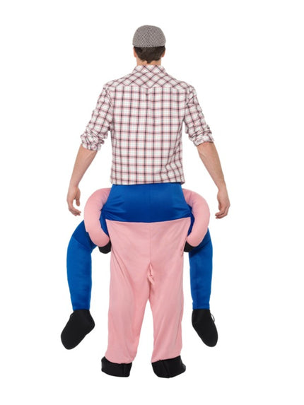 Déguisement cochon porte-moi adulte