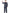 Déguisement président coréen gris homme