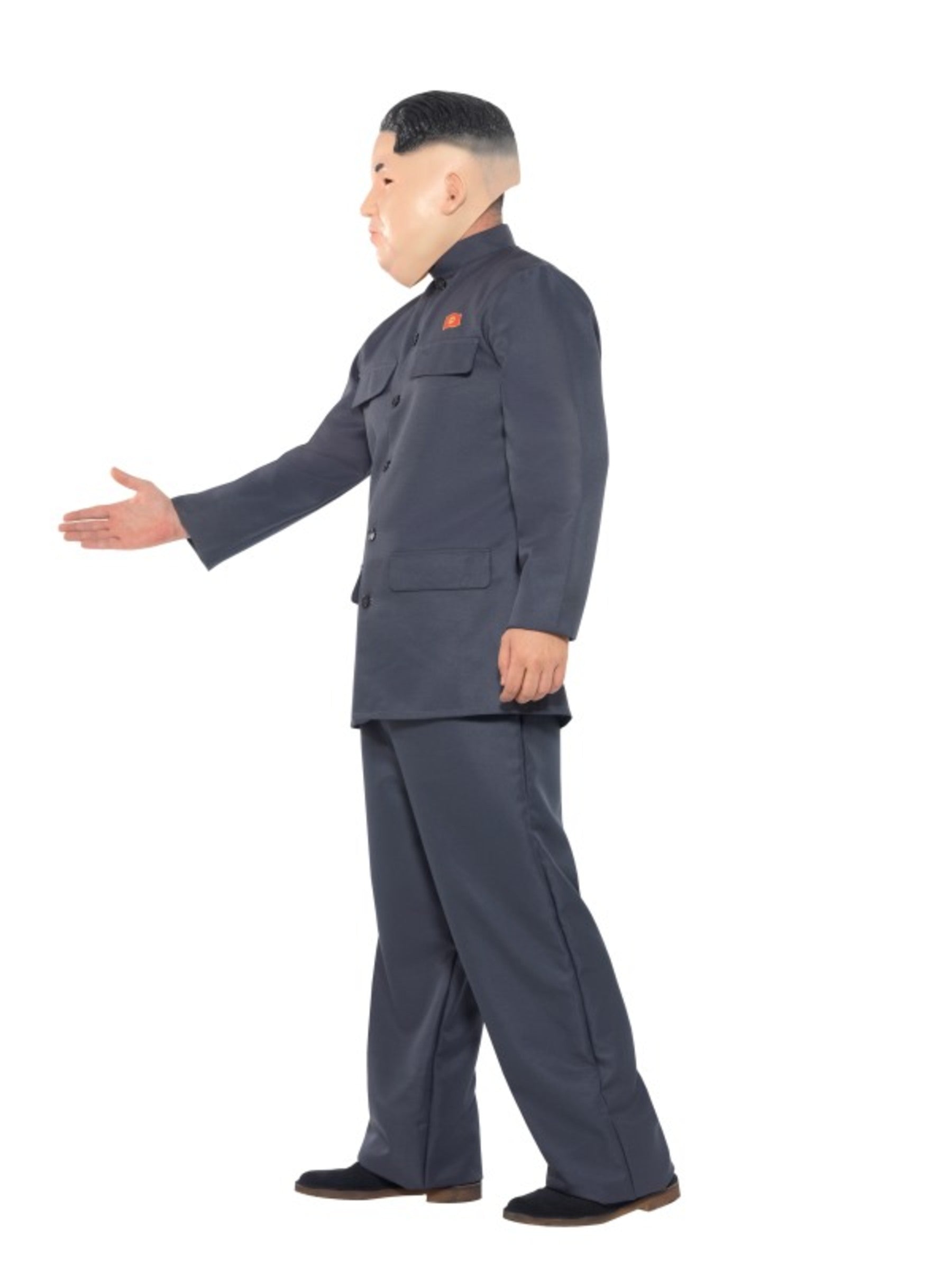 Déguisement président coréen gris homme