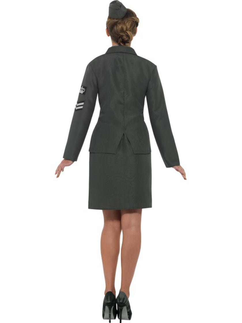 Déguisement soldat de la Seconde Guerre Mondiale femme