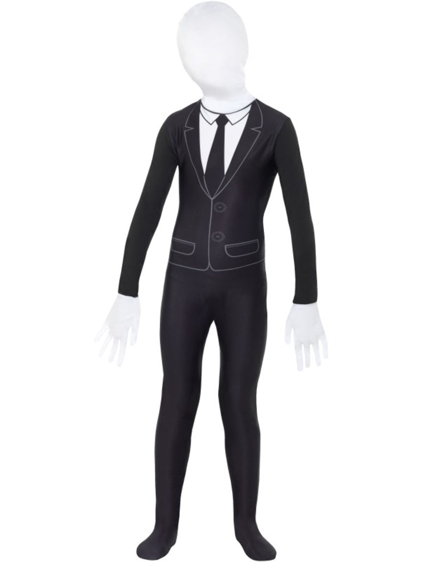 Déguisement Slenderman seconde peau enfant