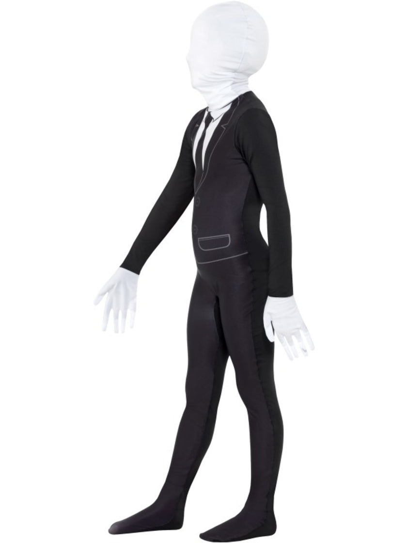 Déguisement Slenderman seconde peau enfant