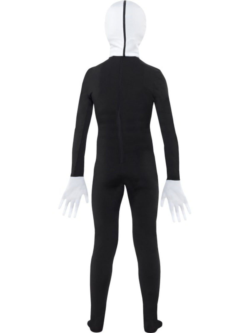 Déguisement Slenderman seconde peau enfant