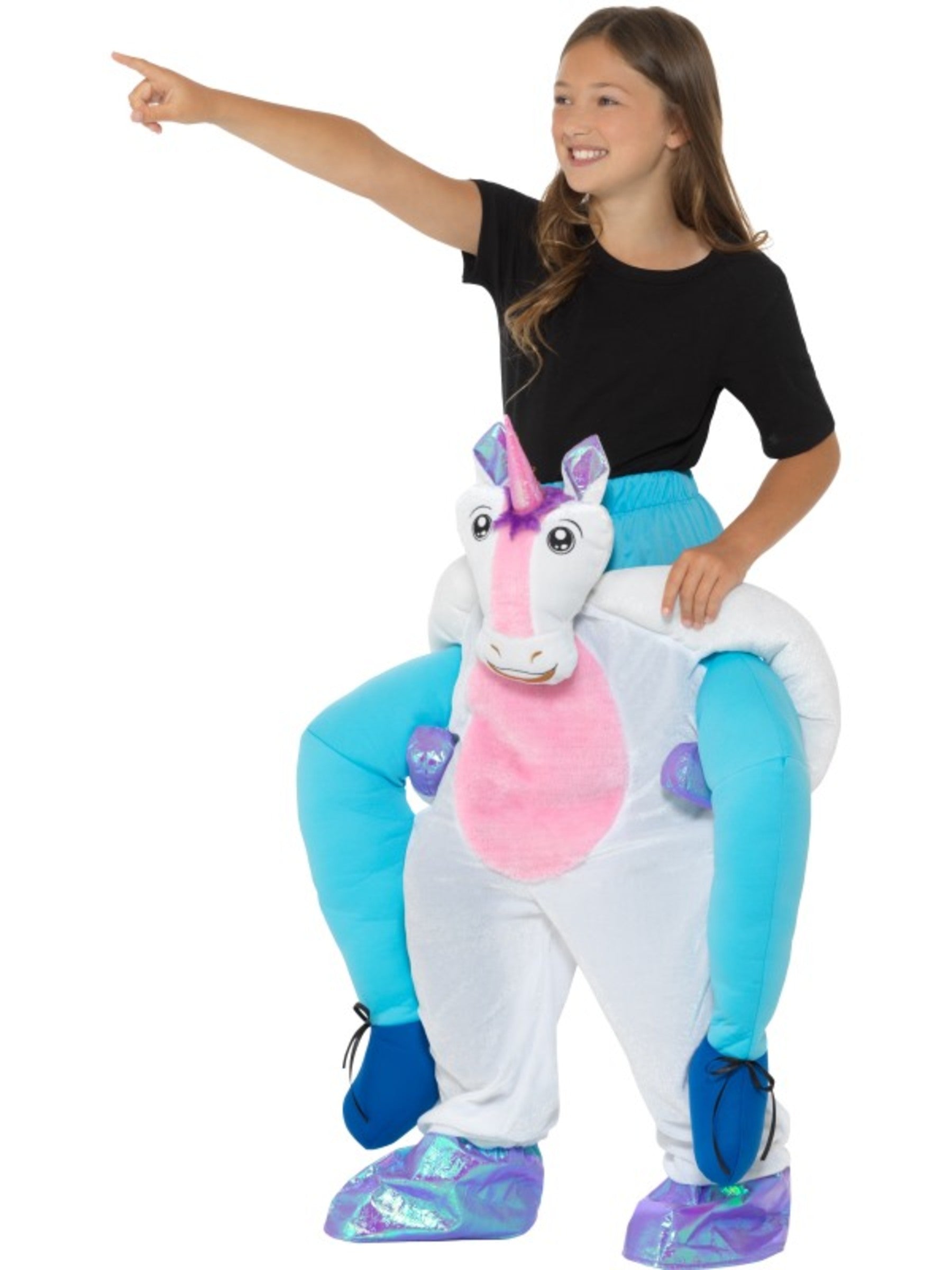 Déguisement porte-moi licorne blanche enfant