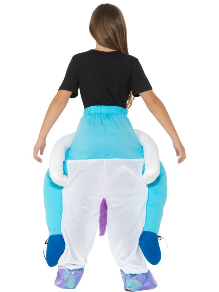 Déguisement porte-moi licorne blanche enfant