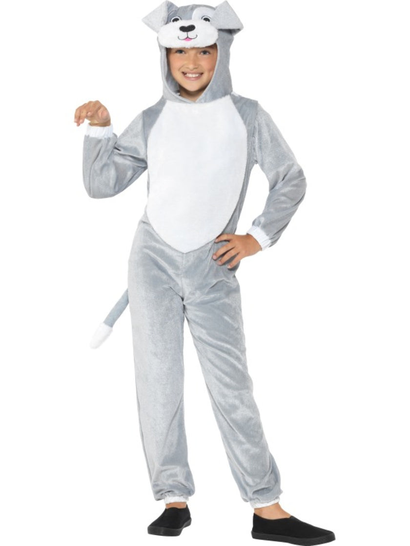 Déguisement petit chien gris enfant