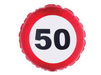 ballon anniversaire aluminium 55x45cm 50 ans