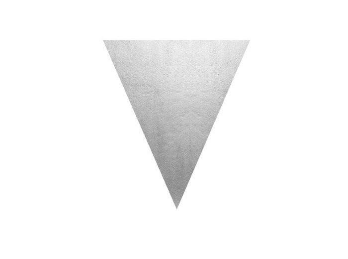 guirlande 10 fanions uni argent 5m