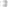 ballon chiffre 3 en aluminium argent 1m