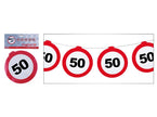 guirlande anniversaire 50 ans 12m