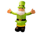 leprechaun saint patrick irlande gonflable led''s 1.8m 220v