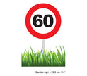 panneau de décoration limitation 60 ans 35cm