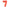 ballon chiffre 7 en aluminium rouge 1m