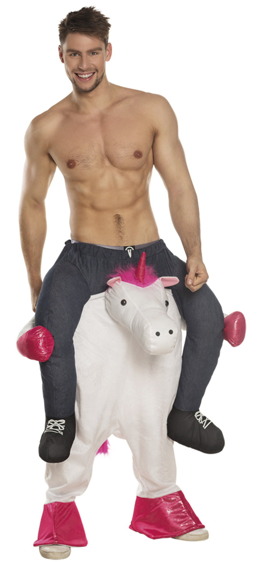 Déguisement porte-moi licorne fantaisie adulte