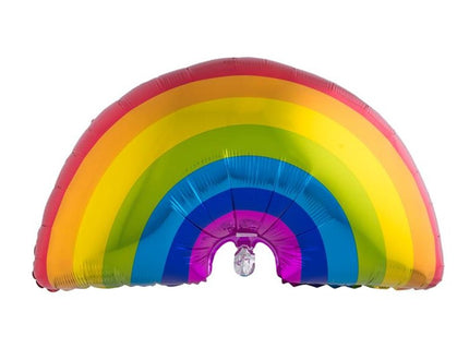 ballon aluminium arc en ciel rainbow 61x95cm