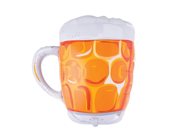 ballon aluminium chope de biere 1m