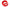 ballon symbole @ en aluminium 1m rouge