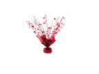 poids pour ballon rouge brillant 30cm