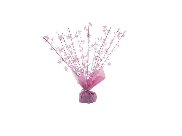 poids pour ballon rose brillant 30cm