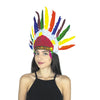 COIFFE INDIEN MULTICOLORE