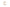 ballon lettre c en aluminium 1m champagne