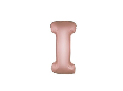 ballon lettre i en aluminium 1m cuivre