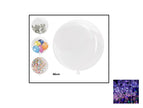 ballon transparent à garnir ou pour guirlande led''s 46cm