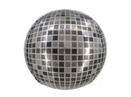 ballon aluminium boule disco argent 55x46cm