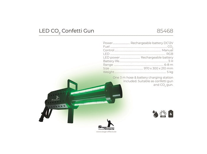 canon led''s co2 confettis 97cm pro