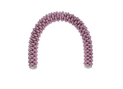 kit structure arche avec 70 ballons rose 3m x 2.2m