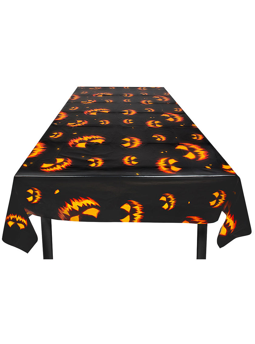Nappe en forme de citrouille pour Halloween