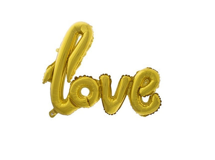ballon aluminium love or 100x67cm
