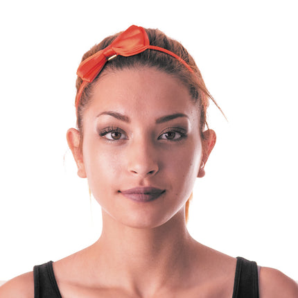 NOEUD PAP SATIN 8CM X4CM ROUGE