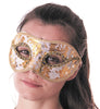 MASQUE CARNAVAL VENISE BLANC