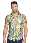 Chemise hawaïenne colorée homme