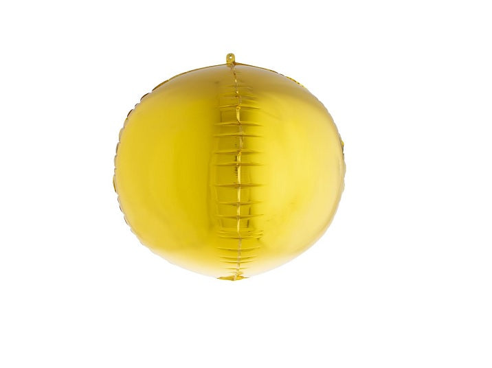 ballon aluminium 3d rond or 81cm