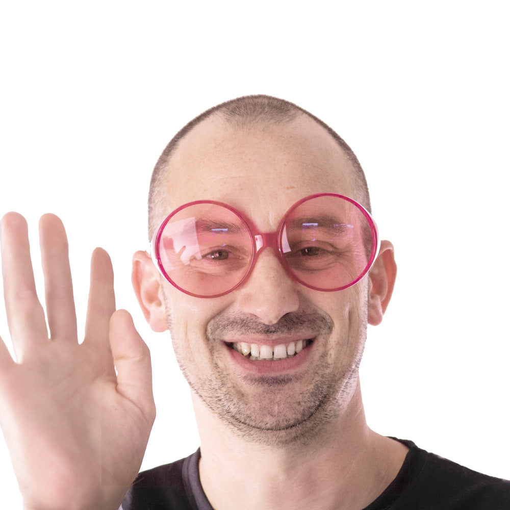 LUNETTES HIPPY ROSES GEANTES