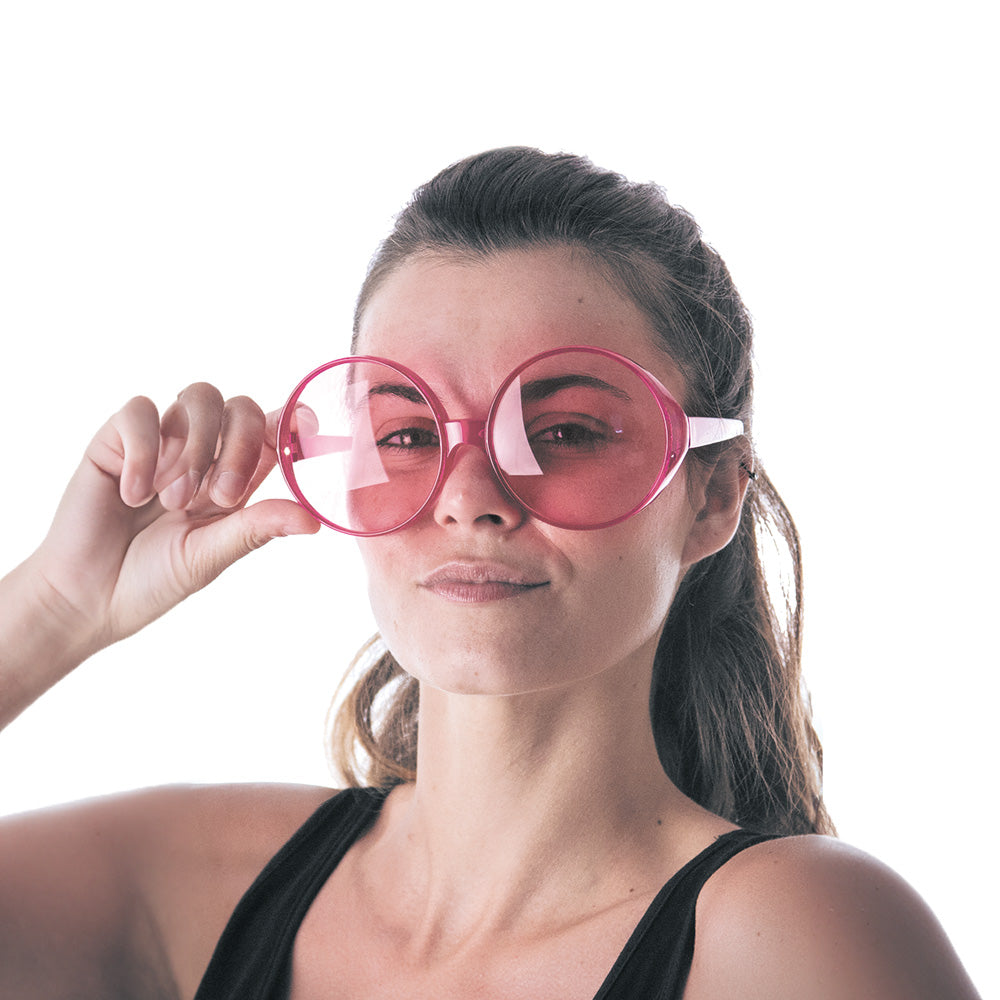 LUNETTES HIPPY ROSES GEANTES