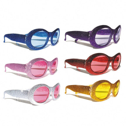LUNETTES PAILLETTE 6 COUL ASS