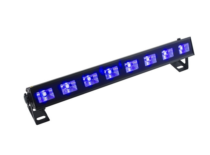 lumière noire - uv led barre 8x3w