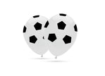 lot de 12 ballons motif foot 30cm