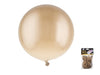 lot de 12 ballons latex rond chromé or 30.5cm