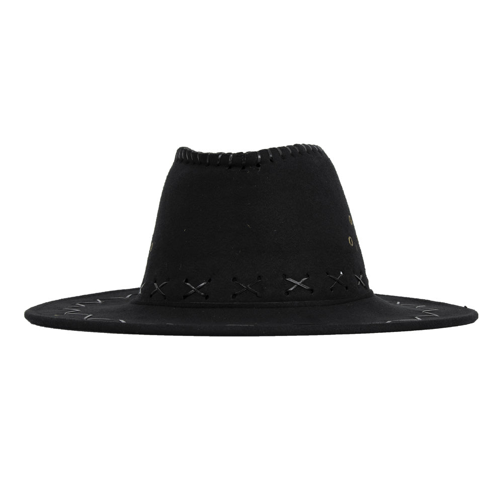 CHAPEAU BUFFALO LUXE NOIR