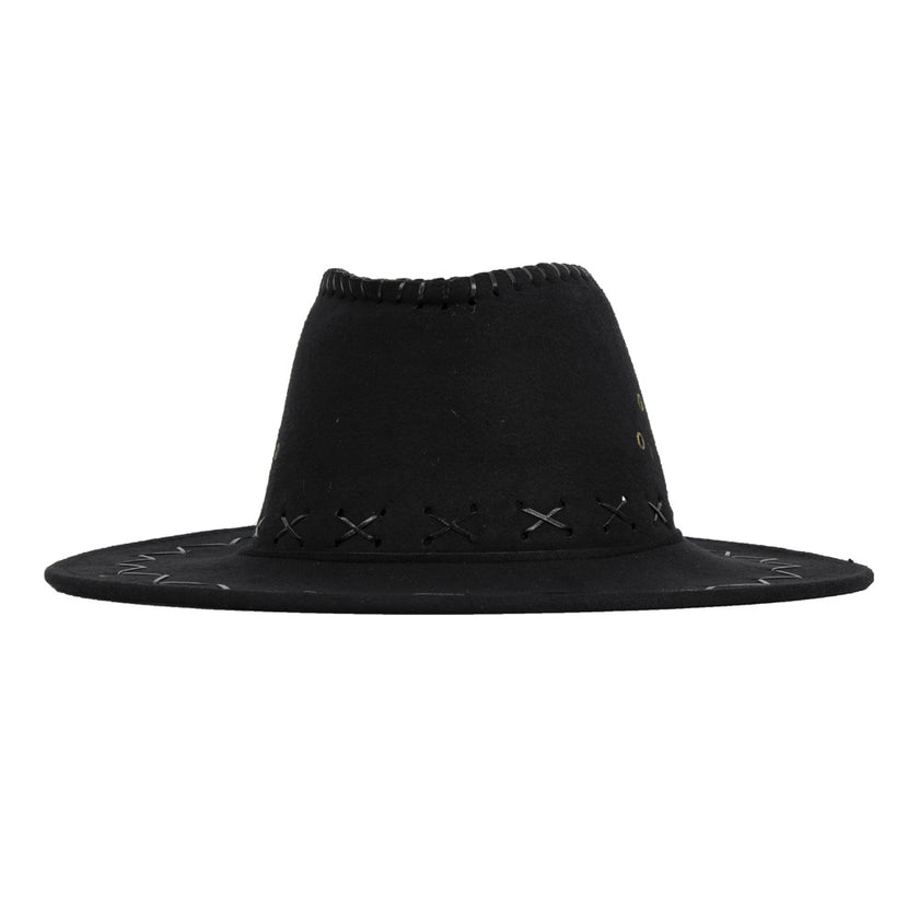 CHAPEAU BUFFALO LUXE NOIR